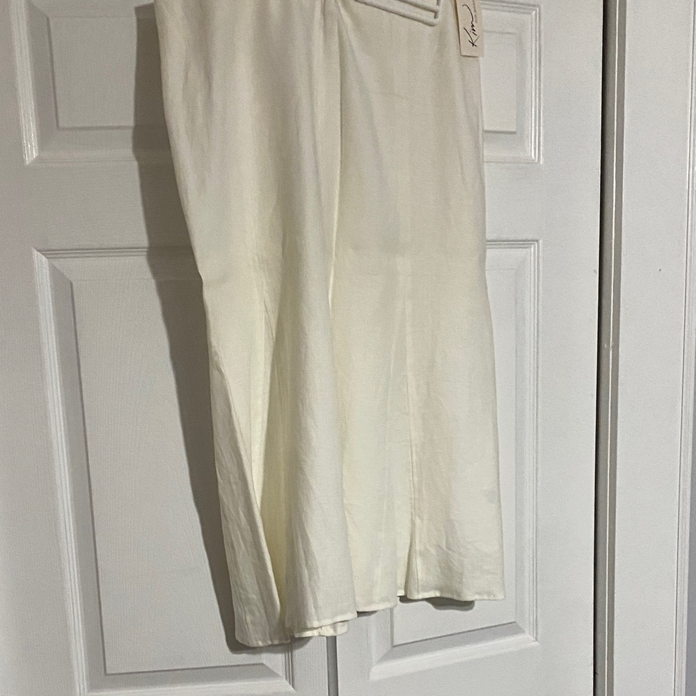 Kim Rogers Cream Linen Garment